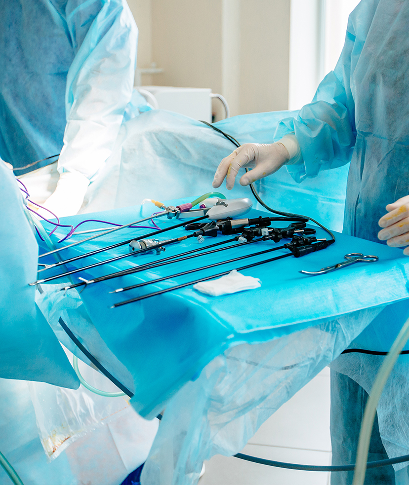 Photo of a surgical instruments
